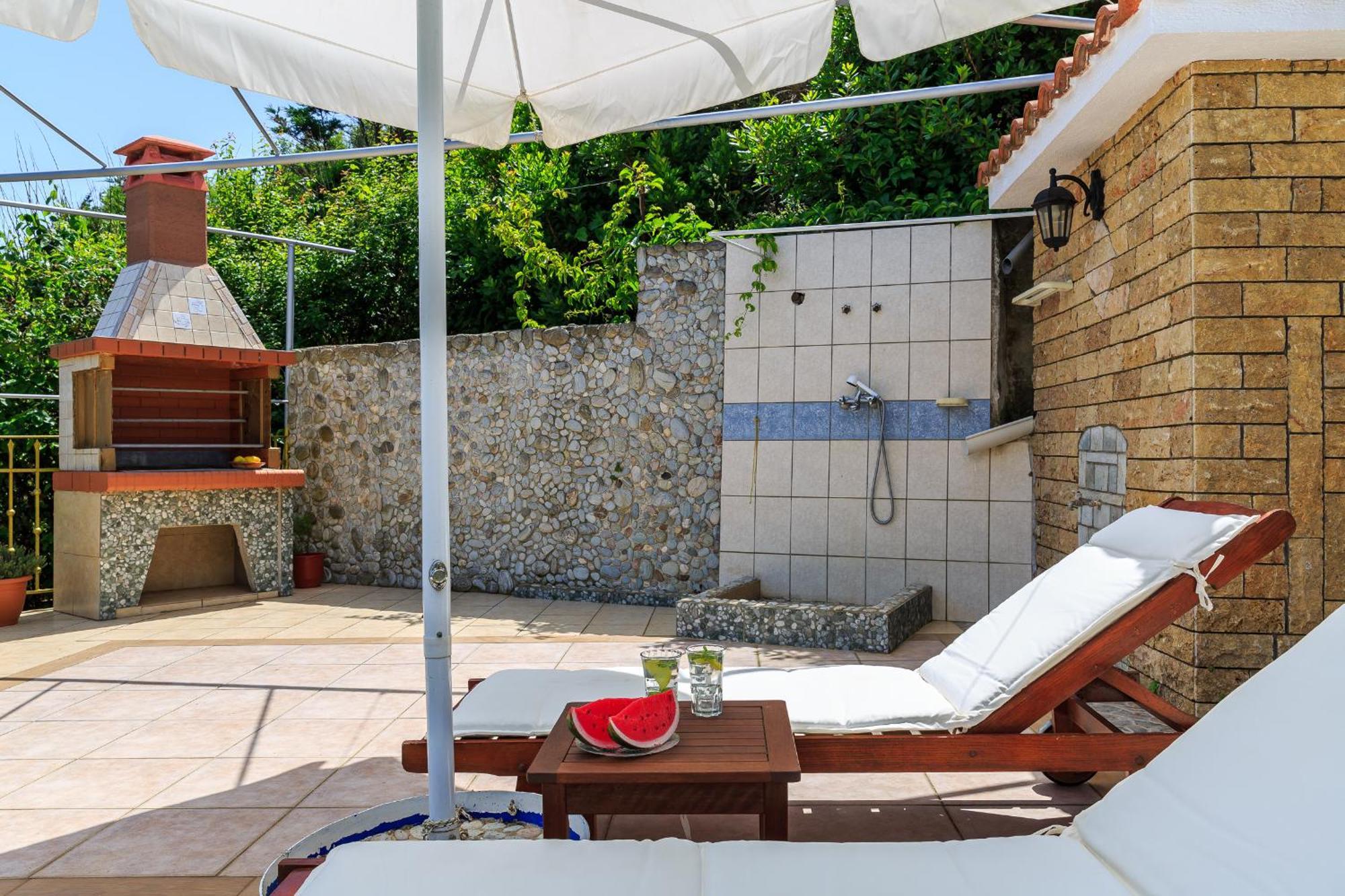 Nerissa Cottage - Skopelos Glossa Atheato エクステリア 写真