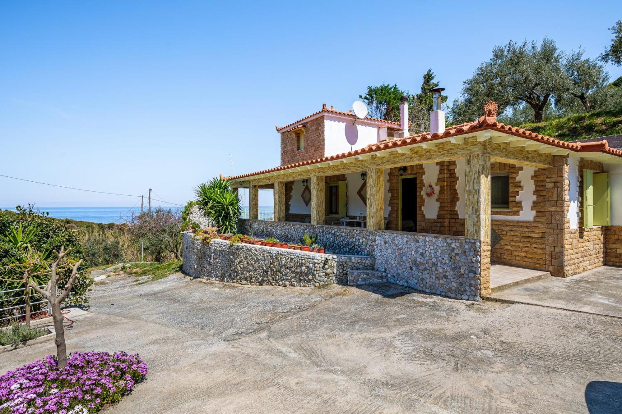Nerissa Cottage - Skopelos Glossa Atheato エクステリア 写真